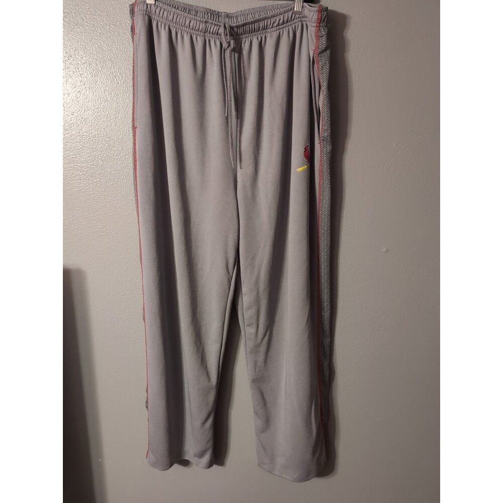 ST Louis Cardinals TX3 Cool MLB Men's Track Pants Size 2XL Pockets